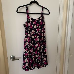 Gap Navy Floral Dress